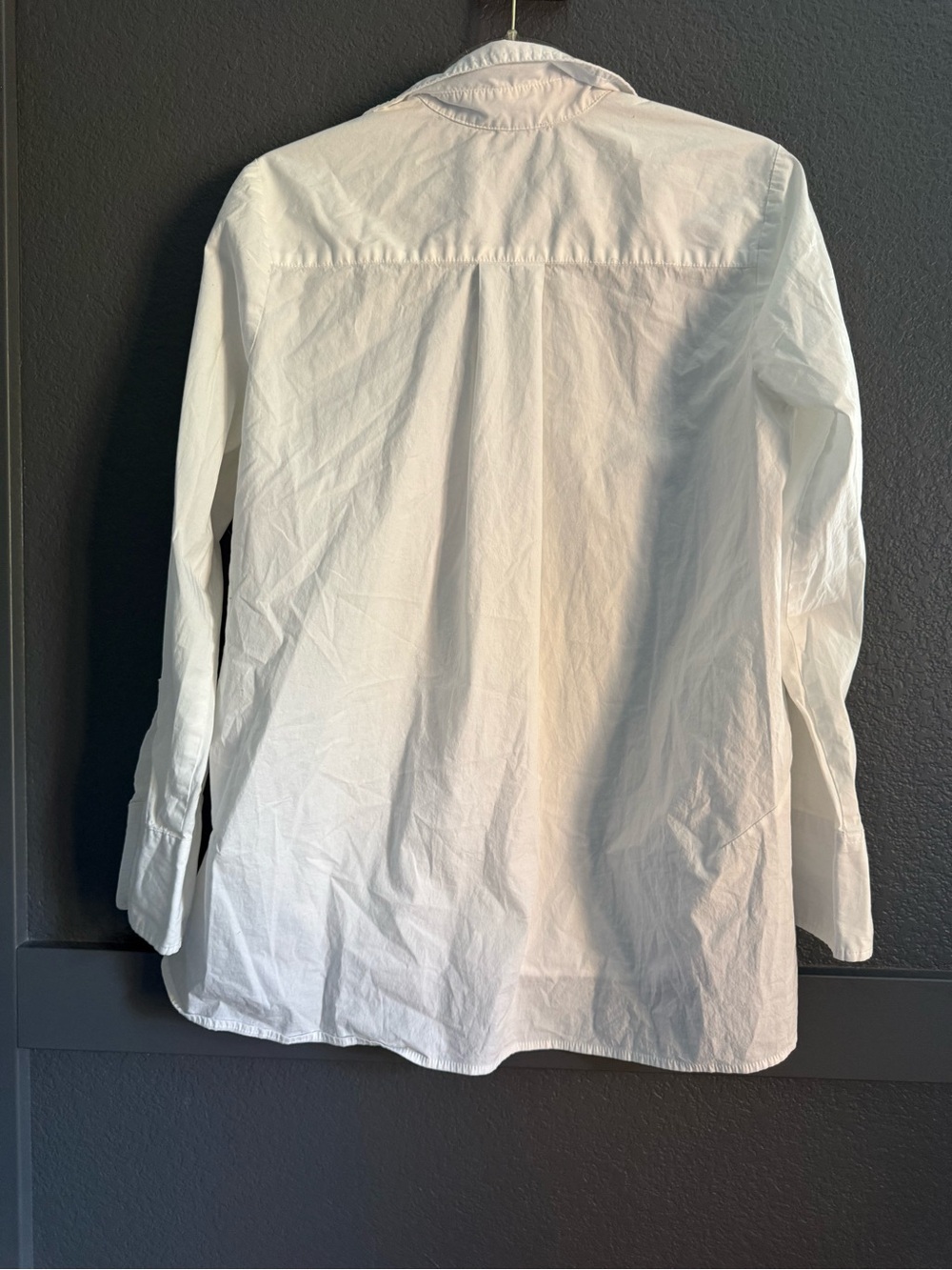 HATCH • The Classic Button Down Maternity Shirt in White - 0 XS - Picture 8 of 8
